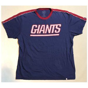 47 Giants Tee Shirt Red White Blue